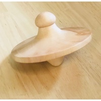 Spinning Top 12cm Natural