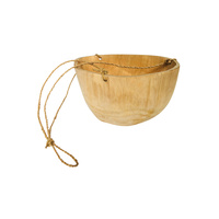 Hanging Wood Bowl