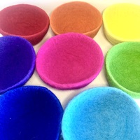 Felt Bowls Set 8 Rainbow - LIMITED EDITION