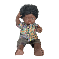 Aboriginal Boy Doll dressed in Meeting Place Outfit