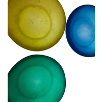Rainbow Resin Bowls 7pcs Portable Play Jar