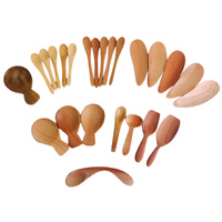 Wooden Spoons Assorted Portable Play Jar
