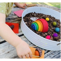 Aussie Nuts Assorted Colours Set 10 Portable Play