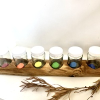 Watercolour Paint set and Jars for Branch Holder