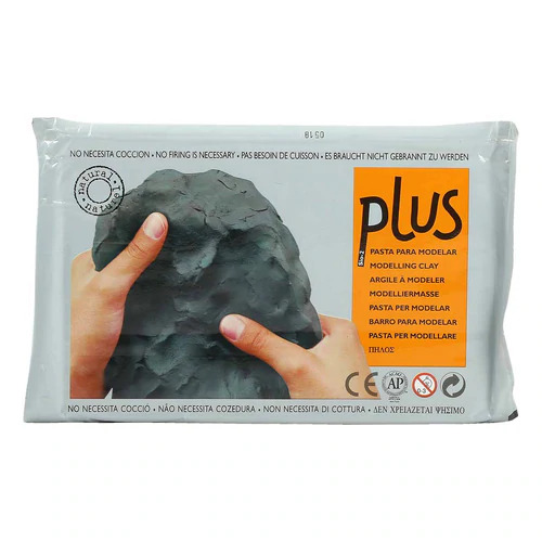 Air Dry Clay 1kg - Black