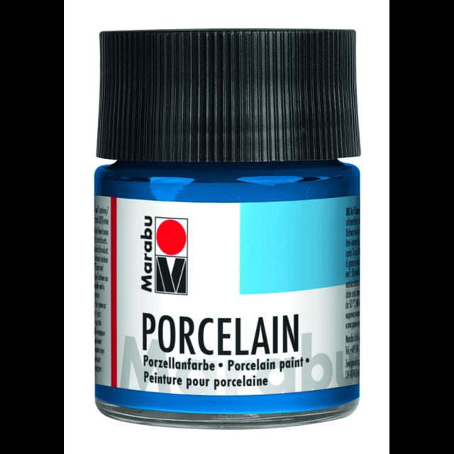 Porcelain Paint Blue