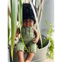 Knitted Overall Green