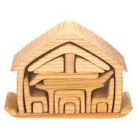 Puzzle All In One House Natural 17 pieces