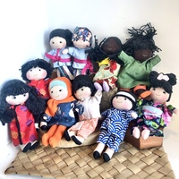 Cultural Doll Set includes Muslim, Balinese, Japanese, Indian and Chinese Doll Pairs
