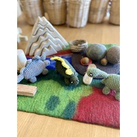 Crochet Dinosaur Set