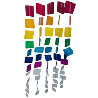Rainbow Cascading Mobile Wind Chime