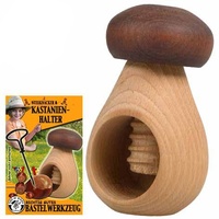 Mushroom Chestnut Holder & Nutcracker