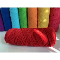 T-Shirt Yarn, Spaghetti Yarn, Rainbow Colour Set