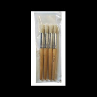 Junior Chubby Bristle Brush Set of 4- Round