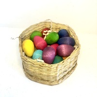 Rainbow Wooden Egg Set