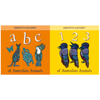 ABC & 123 of Australian Animals Board Book Pack