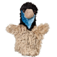 Emu Hand Puppet 25cm