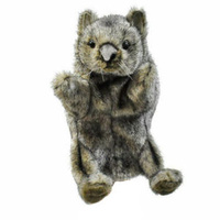 Wombat Hand Puppet 23cm