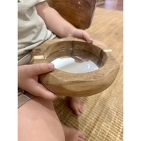 Wooden Child Mirror