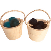 Bucket Wood Mini Pair