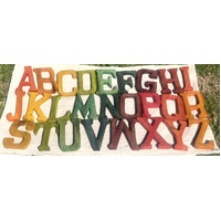 Large Wooden Alphabet