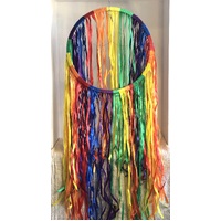 Rainbow Hanging Ribbons