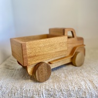 Wooden Peg Doll Mining Truck