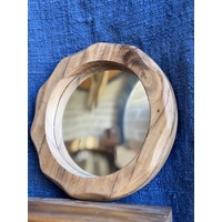 SECONDS Wooden Child Mirror Small