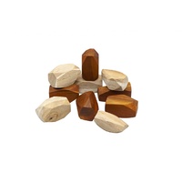 Two Tone Wooden Gems