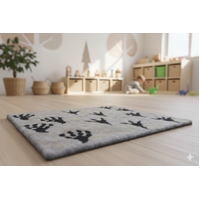 Footprints Felt Mat
