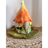 Felt Fairy House with Fairy