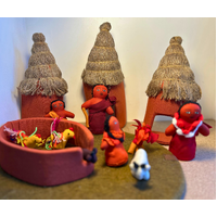 Massai Village Play Set
