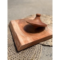 Spinning Top Natural 15cm