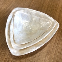 Shell Plates Set of 3 - Triangle