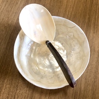 Shell Bowl & Spoon