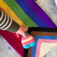 Gender Friendly Felt Mat Set of 3