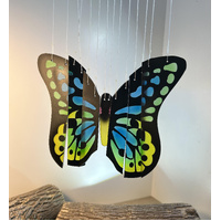 Butterfly Glass Wind Chime