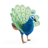 Peacock Finger Puppet