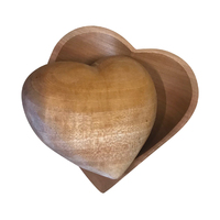 3D Heart in Heart Bowl