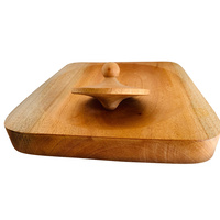 Wooden Spinning Top & Board