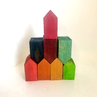 Rainbow House Blocks set 8