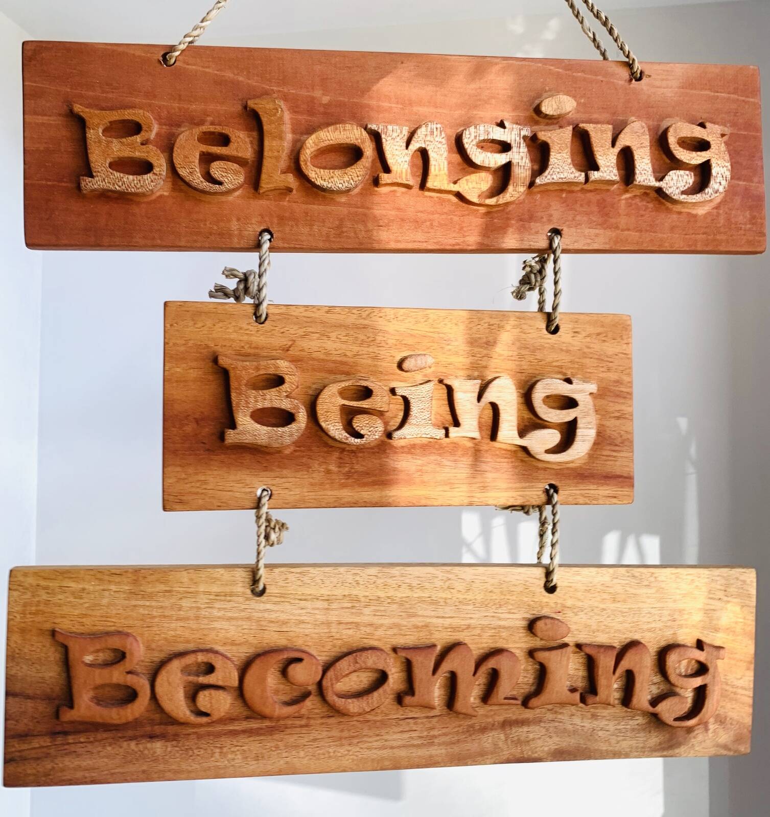Becoming, Being Belonging