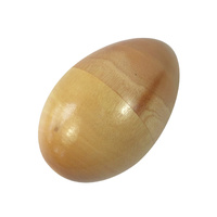 Egg Maraca Natural Large Single