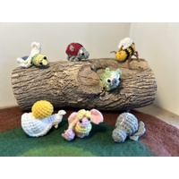 Crochet Mini Beasts Play Set