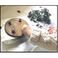 Flower Plant Press Circular with Recycled Cardboard