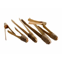 Bamboo Tongs 6 Set