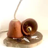 Brass & Wood Bell