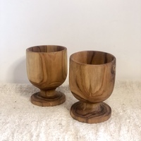 Wooden Goblet Set of 2