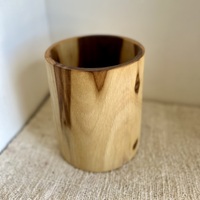 Large Wooden Utensil Holder