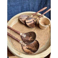 Coconut Shell Spoon Set Of 4